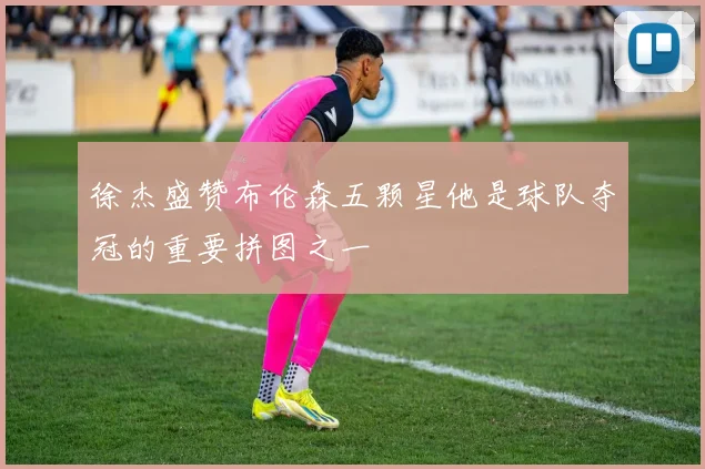 徐杰盛赞布伦森五颗星他是球队夺冠的重要拼图之一